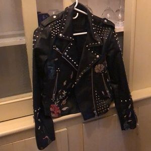 Brand new Blanknyc faux leather jacket. (Worn 2x)